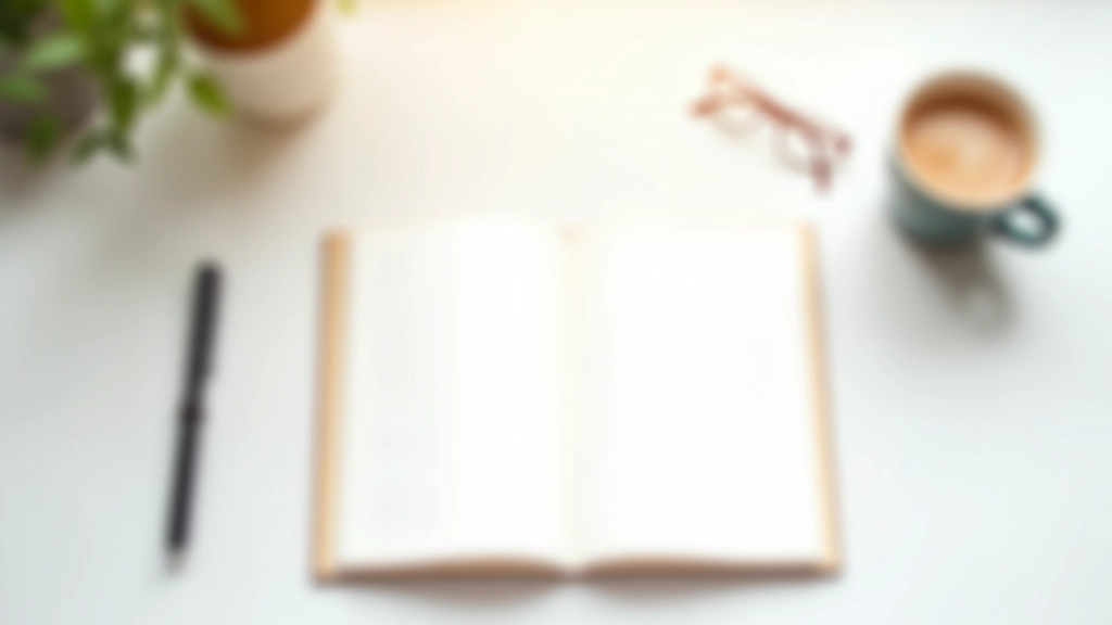 Workspace with books, notepad and learning materials arranged neatly